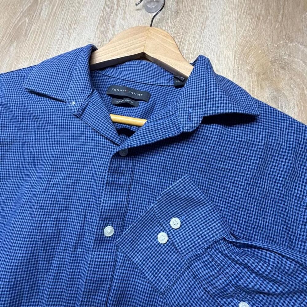 Tommy-hilfiger Men's Blue and Navy Shirt